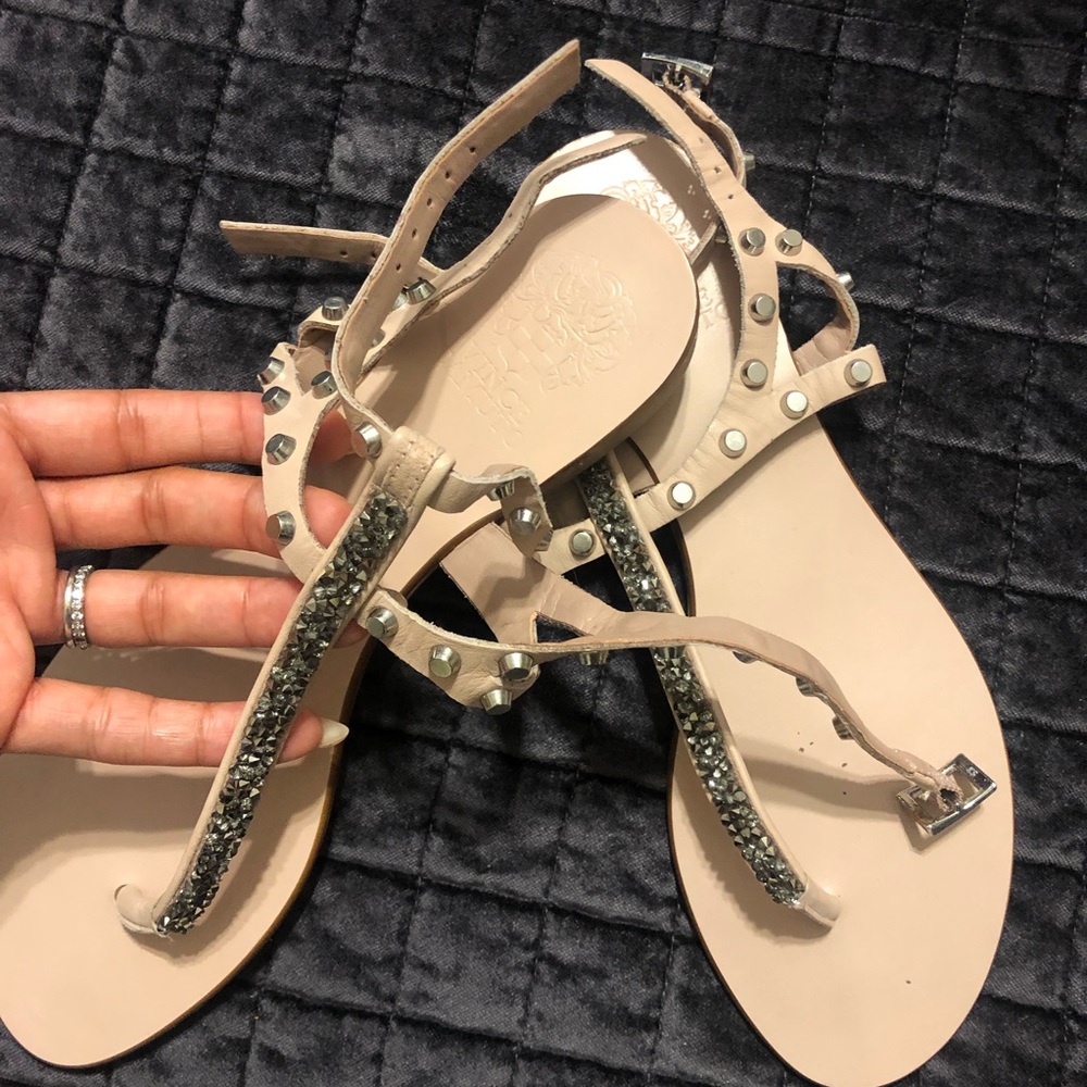 Blush pink Vince Camuto flats